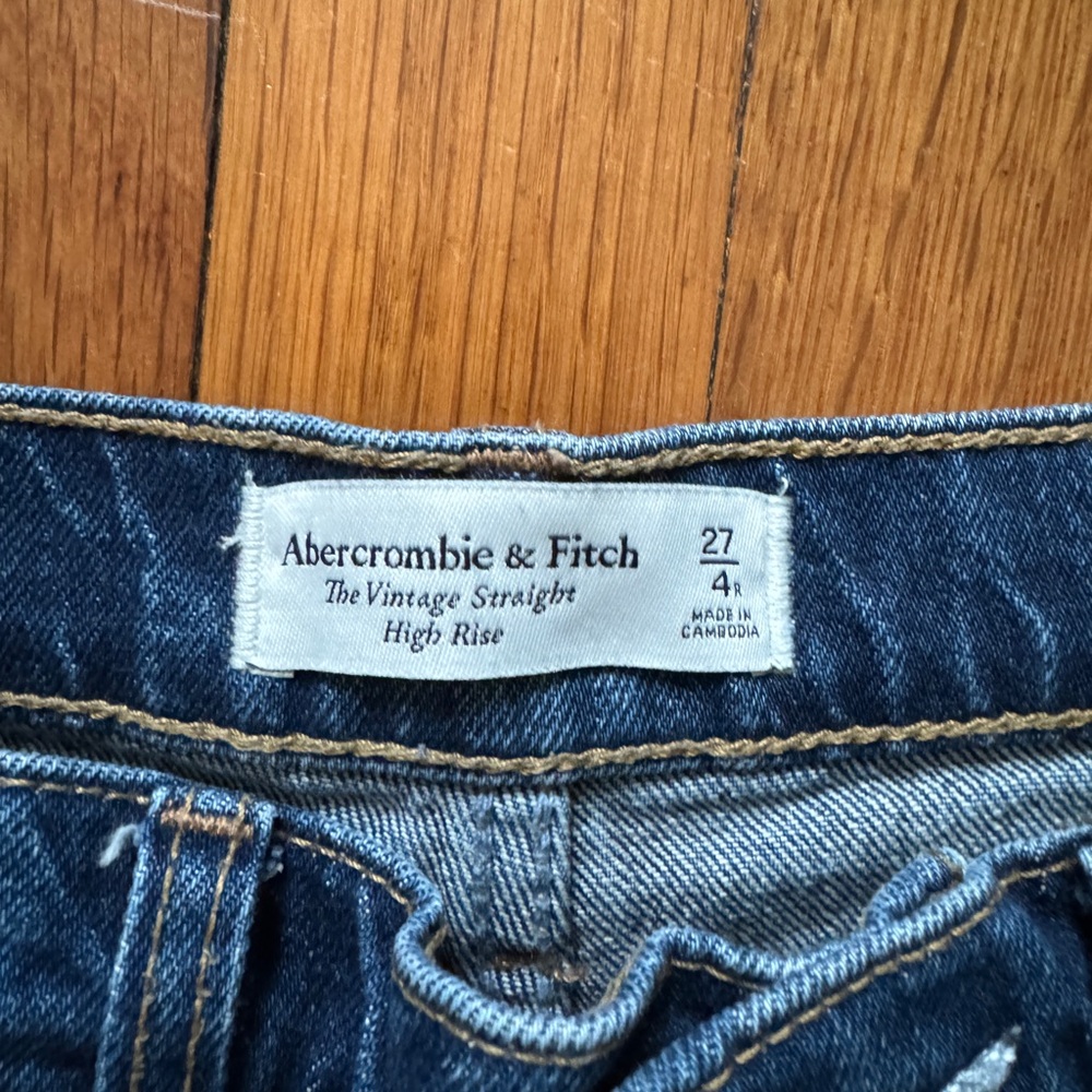 Abercrombie & Fitch Jeans The Vintage Straight High Rise